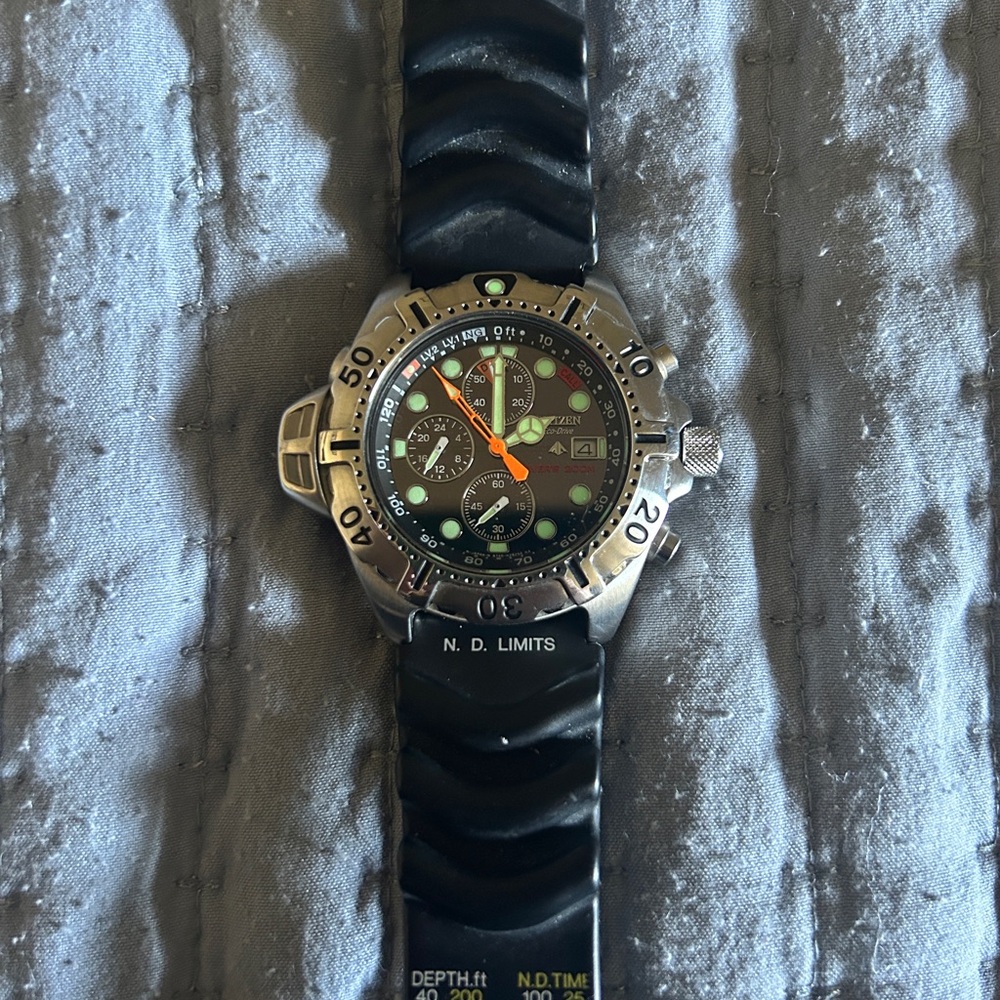 Citizen Aqua master dive watch